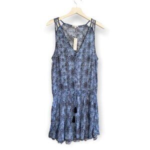COPY - Poupette St. Barth Hana Mini Dress, Size M, Blue print, NWT